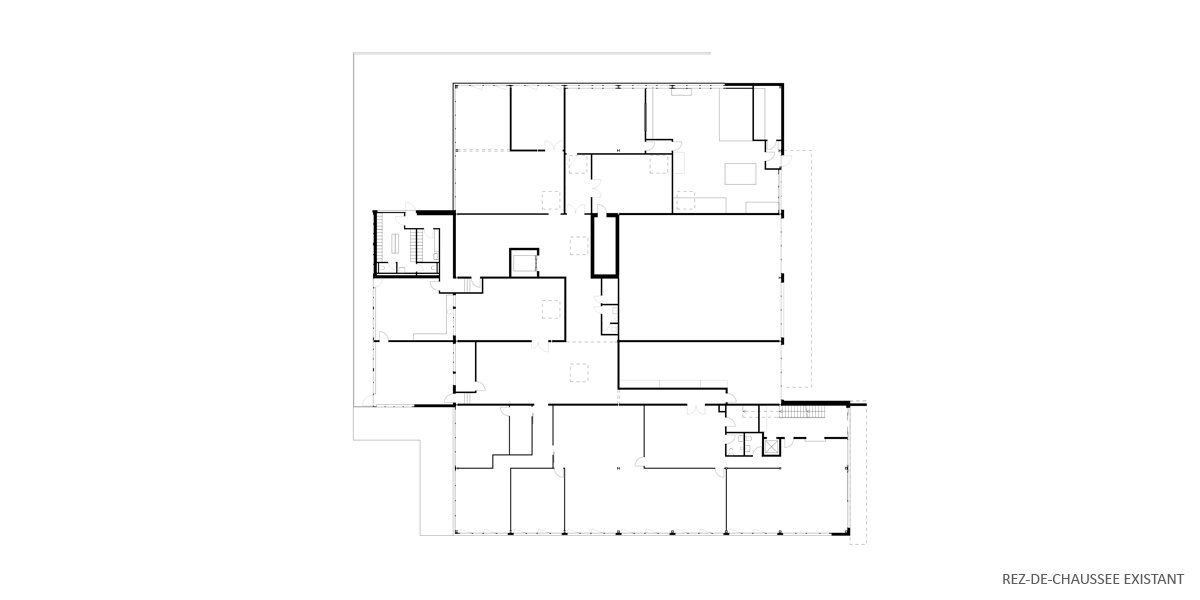 REZ-DE-CHAUSSEE EXISTANT