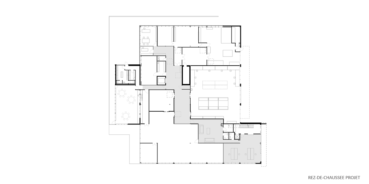 REZ-DE-CHAUSSEE PROJET